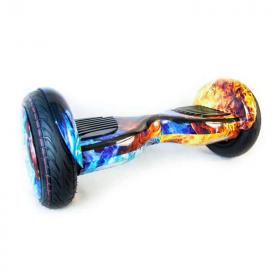 Гироскутер Smart Balance Wheel SUV 10.5 Premium с колонками + самобалансир красно-голубой огонь