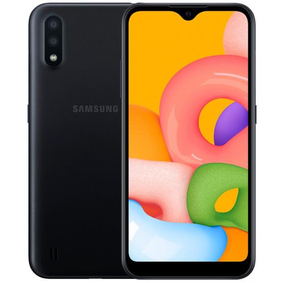Смартфон Samsung SM-M015F Galaxy M01 32 ГБ черный