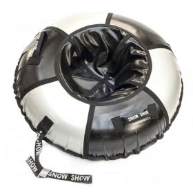 Тюбинг Snow Show 120 см черный/серебро
