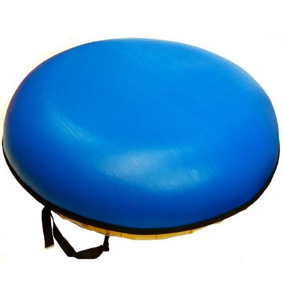 Тюбинг с пластиковым дном 100 см салатовый