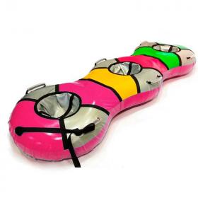 Тюбинг трехместный Банан 222*78