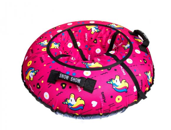 Тюбинг Snow Show "Unicorn pink" D-105 см